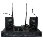Roof R-920 2 Yaka 2 Kanal UHF Telsiz Mikrofon