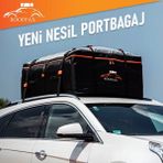 Roofpax Yeni Nesil Port Bagaj, Araç Üstü Tavan Çantası - Siyah