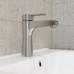 Roomart Bt104 Kromlu Lavabo Bataryası, Sifon Hediyeli Beyaz