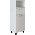 Roomart Camasir Sepetli Banyo Dolabi, Cok Amacli Cekmeceli Dolap 45 Cm