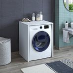 Roomart Cm1 Çamaşır Makinesi Alt Dolabı, Kapaksız, Beyaz