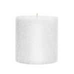 Root Candles Unscented Timberline Dekoratif Mum, Balmumu Karışımı, Beyaz, 3 İnç