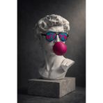 Root Made David Büst Dekoratif Obje Michelangelo Davut Heykeli Pop Art Ev Ofis Dekor 25 cm