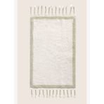 Root Tekli Banyo Paspası Bambu 50x80 cm Mint
