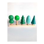 ROOT WODEN TOYS Ahşap Oyuncak 5'li Ağaç Set