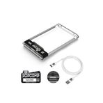 Ropcomp 2.5" USB 3.0 Sata Harici HDD Kutusu Şeffaf