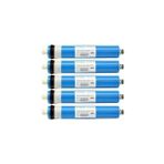 Ropurewater 5 Adet Membran Vontron Orjinal 75 Gpd Filtre Su Arıtma Filtresi Karekodlu + Nsf Onaylı