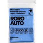Roro Auto Olimpos Mikrofiber Cam Bezi 50X70 Mavi