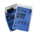 Roro Auto Premium Lacivert Oto Cam Bezi 50X70 & Yıkama Eldiveni Araç Yıkama Seti