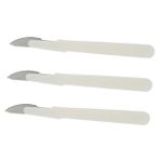 RORPOIR 3 Adet Fırın Şekillendirme Bıçağı Silecek Kesici Topal Ekmek Aracı DIY Topal Hazırlanmış Ekmek Topal Hamur Pane Şekillendirme Aracı Metal