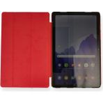 Rory Newface Samsung Galaxy T970 Tab S7 Plus 12.4 Kılıf Tablet Smart Kılıf - Kırmızı - 001-Renkli