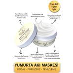 Rosawomans EGG WHİTE MASK - Yumurta Akı Maskesi Leke ve Gözenek Giderici