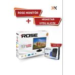 Rose 19" 49 Ekran 12v Full Hd Karavan - Tekne - Yat Lcd Monitör Tv Ve Highstar Dahili Wifili Uydu Alıcısı