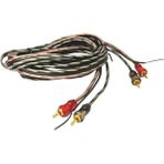 ROSE 2RCA-2RCA 2.5Metre Oto Amfi Kablosu Silikon