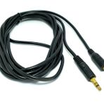 Rose 3.5 mm Dişi Erkek 3 m Stereo Aux Kablo