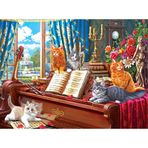 Rose Art Cra-Z-Art Fancy Cats 750 Parça Yapboz - Piyano Dersleri