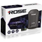 Rose Crystal-D Mini Dijital Uydu Alıcı Full HD 1080p Wi-Fi Bağlantı Özellikleriyle