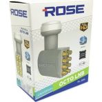 Rose DG-810 Universal 8 Çıkışlı LNB