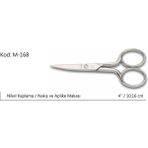 Rose Europe Kalın Nakış Makası Süper Kalite No:4 10,16 cm - 1 Adet - Karışık Çok Renkli