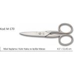 Rose Europe Kalın Nakış Makası Süper Kalite No:4.5 11,43 cm Tdrtr - Gri
