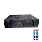 Rose Fr-801 2X100 Watt 2 Zone Trafolu Stereo Anfi Mp3, Bluetooth, Sd Kart 2 Mikrofon Girişli Kumandalı