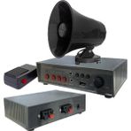 Rose HP-604 Pazarcı Amfi Set Mikrofon Horn Hoparlör Kayıt Bt USB Sd
