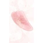 Rose Kuvars Gua Sha Masaj Taşı Kan Dolaşımını Hızlandırır, Ciltte Kolejen Üretimini Arttırır.