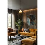 Rose Lighting Küp Siyah Avize Tekli Modern Dekoratif Sarkıt Salon Oturma Odası Cafe Hole Mutfak Yatak Odası