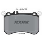 Rose Mercedes W212 W221 Fren Balatası Ön E500; S500 - TEX_2521901