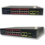 Rose Poe Switch Pr-1630g 16 3 Port Smart