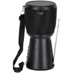 Rose SP-601 El Fenerli Taşınabilir Solar Şarjlı Bluetooth Fm Radyo Hoparlör - Siyah