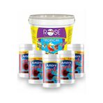 Rose Tropikal Mix Granül 3 Kg Kova Akvaryum Canlı Doğuran Yemi, 5x125ml Beta Yemi Amore