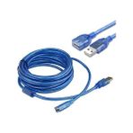 Rose USB Uzatma Kablosu 10 Metre Uzatıcı Dişi Erkek Filtreli Mavi 10MT