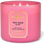 Rose Water & Ivy Büyük Mum 411 G - Seçenek 1