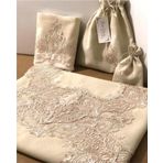 Rose White Gardenya Seccade Takımı