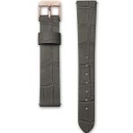 Rosefield NCGRG.S226 Gri 16 mm Deri Kayış