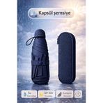 Rosemor Şemsiye Kapsül Otomatik Aç Kapa Rüzgara Dayanıklı Taşıma Kılıflı Mini Çanta Boy Şemsiye