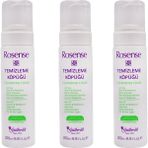 Rosense 3x200 ml Yüz Temizleme Köpüğü