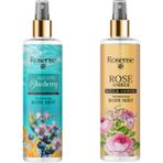 Rosense Vücut Spreyi Gül ve Amber ile Aquatic Yaban Mersini Ferahlığı 250 ml Unisex Kullanım