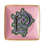 Rosenthal Versace by Kase, Tabak, Kase - Tatil Alfabesi - P - 12 x 12 cm - Porselen