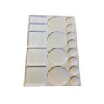 RoseRoi Palet Dikdörtgen Resim Paleti 16x20 Cm