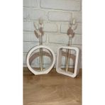 Roses Shop Vazo 2'li Set - Bej
