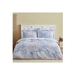 Roses Store Karaca Home Hayley %100 Pamuk Çift Kişilik Nevresim Takımı Mavi