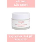 Rosess Gül Kremi 50 Ml | Doğal Gül Özlü Nemlendirici ve Cilt Yenileyici Krem - 50Ml
