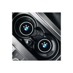 RoseTR Bmw Silikon Bardaklık Altlığı 2’li Set Araç Içi Bardak Altlığı Aksesuar Yeni Bmw Logolu