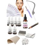 Rosevelt Microblading Seti: 6 Adet Boya ve 10 Adet İğne ile Kalıcı Makyaj için İhtiyacınız Olan Her Şey