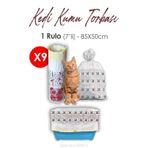 Rosie 7 Adet 9 Rulo 85x50 cm Kedi Kumu Torbası