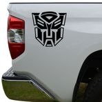 Rosie Decals Transformers Autobot Kalıp Kesim Vinil Çıkartma Çıkartma Araba Kamyon Motosiklet Pencere Tampon Duvar Dekor Boyutu - [6 inç/15 cm] Uzun Renk - Mat Beyaz