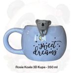 Rosie Koala Figürlü Seramik Kupa 350 ml - 1 Adet
