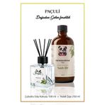 ROSIE Paçuli Koku Seti, Yedek Şişe 250 ml + Çubuklu Oda Kokusu 100 ml